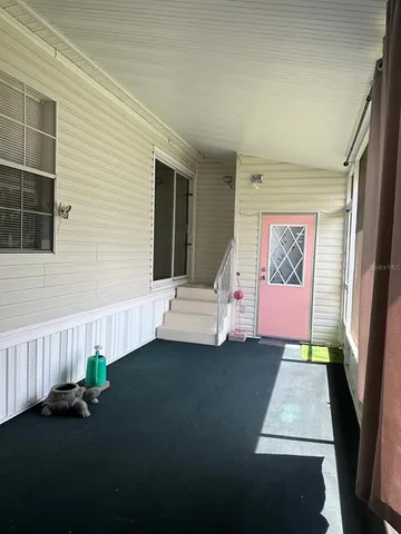 a view of outdoor space and deck