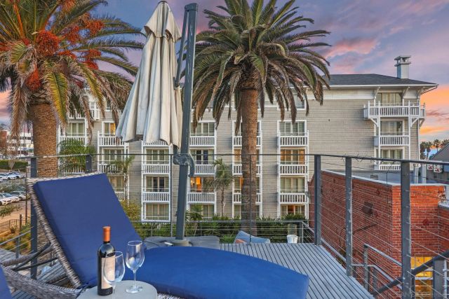 a view of a city with tall buildings