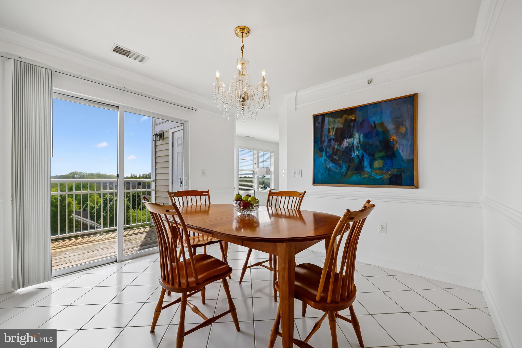 12824 Clarksburg Square Road, Unit 403 Clarksburg, MD 20871 - Photo 8 of 38 Dining room with access to balcony