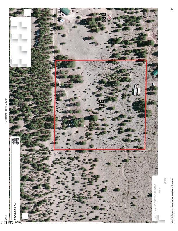 1804 West Rupe Tank Road Williams, AZ 86046 - Photo 14 of 14 Aerial parcel view