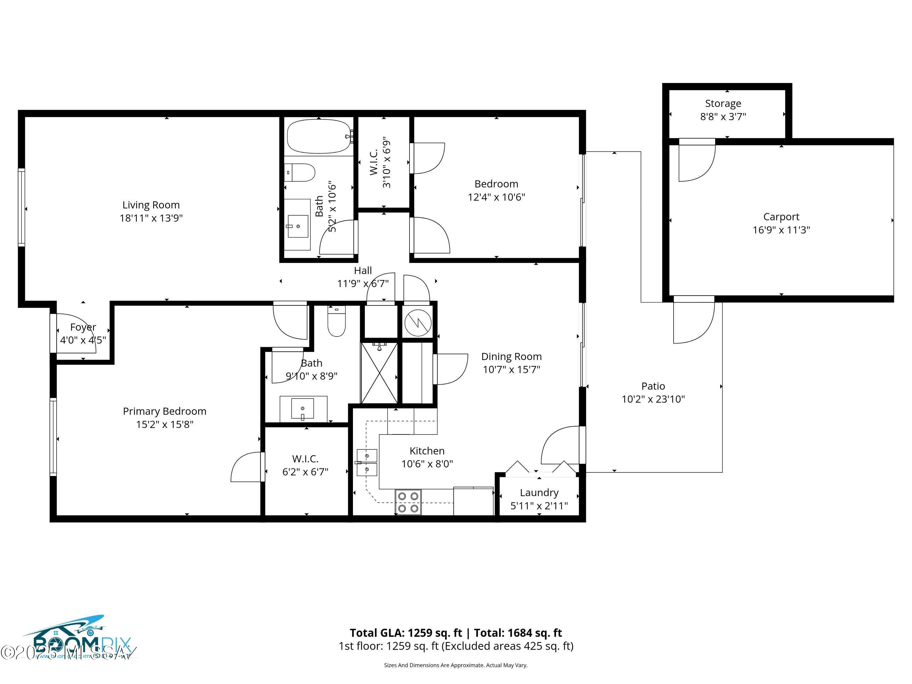 4458 East Fort Lowell Road Tucson, AZ 85712 - Photo 21 of 21 Floor Plan (1)
