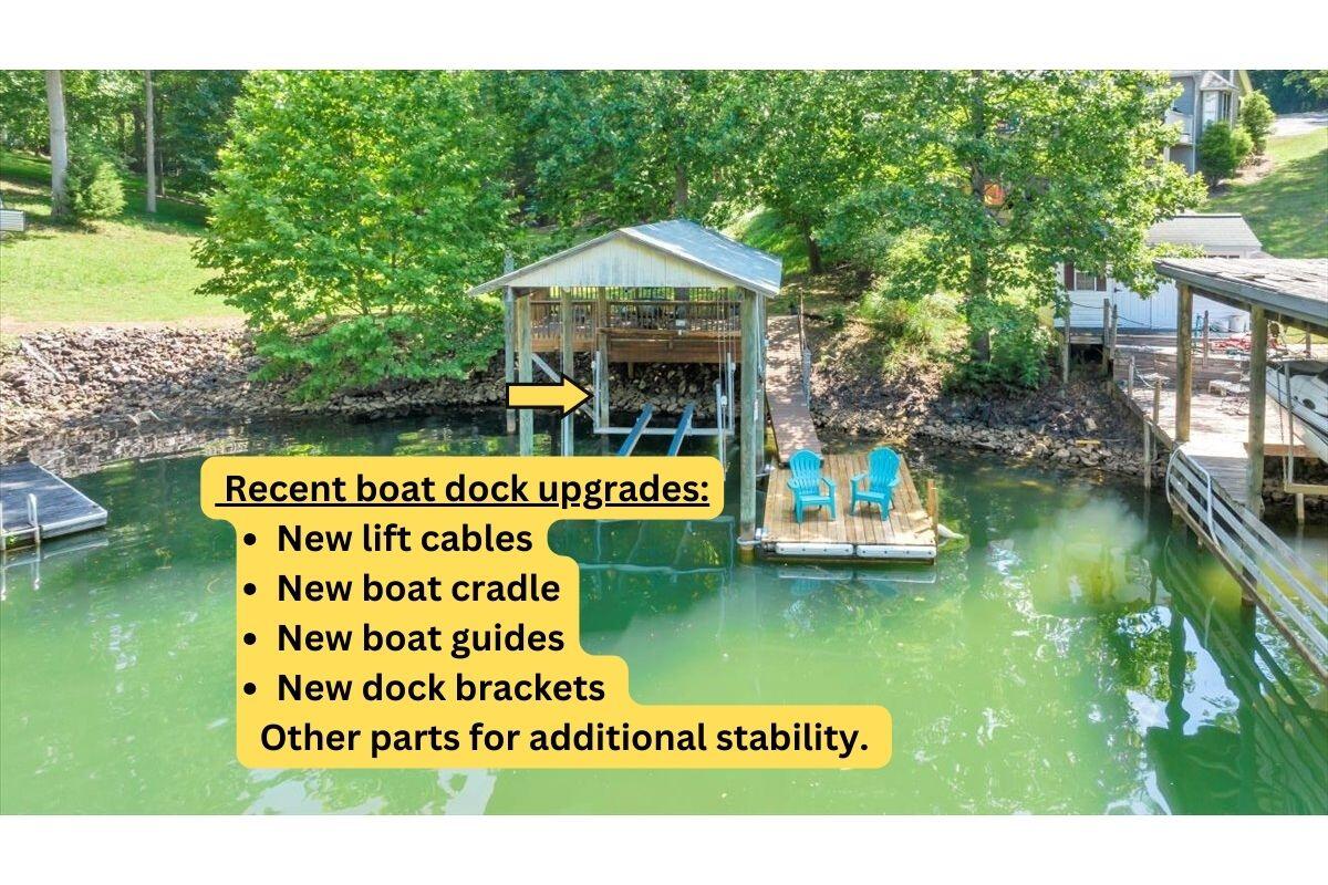 240 Fingerlake Road Penhook, VA 24137 - Photo 53 of 61 Boat slip