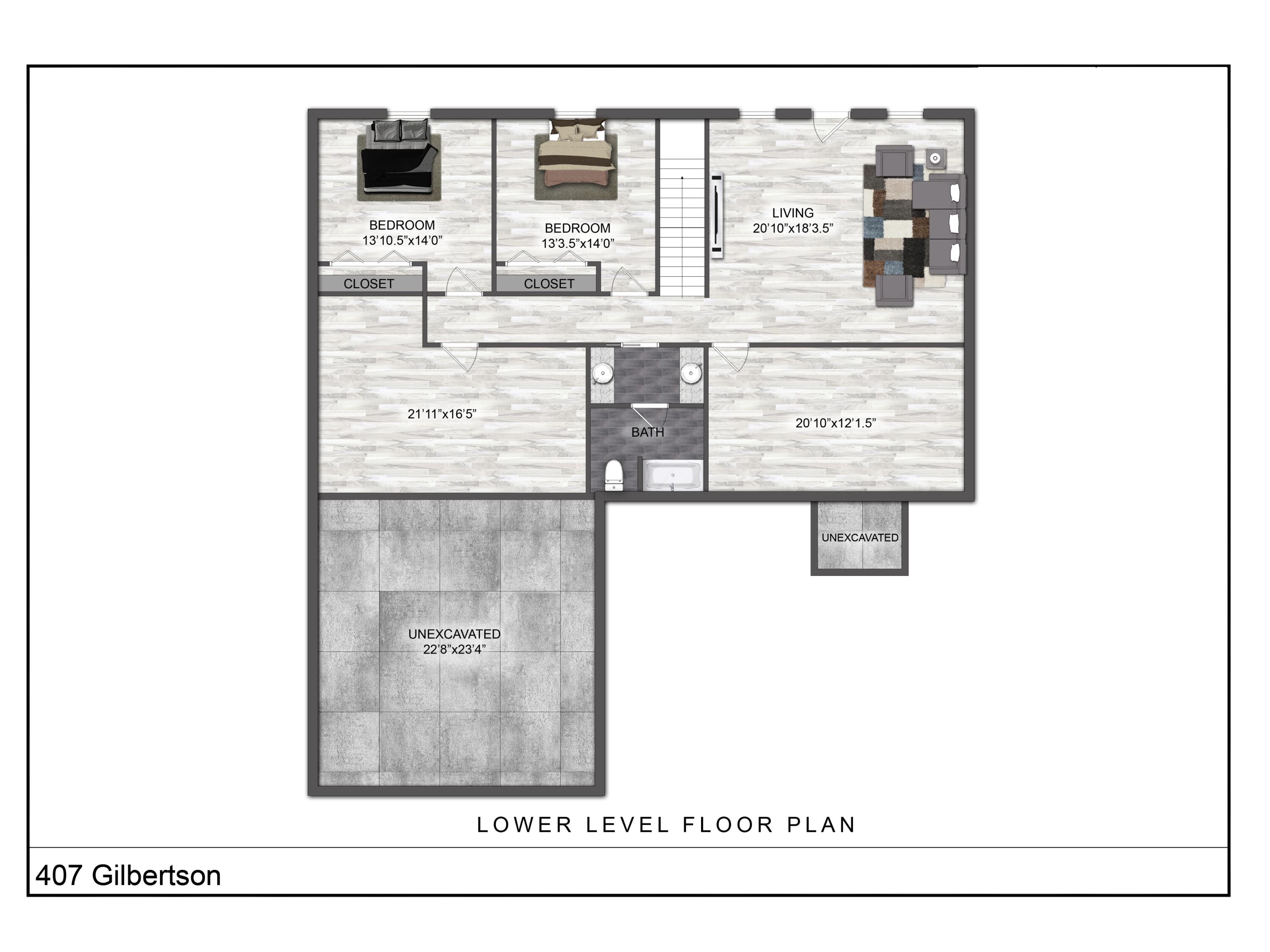 407 Gilbertson Street Chaseburg, WI 54621 - Photo 4 of 4 Lower Level