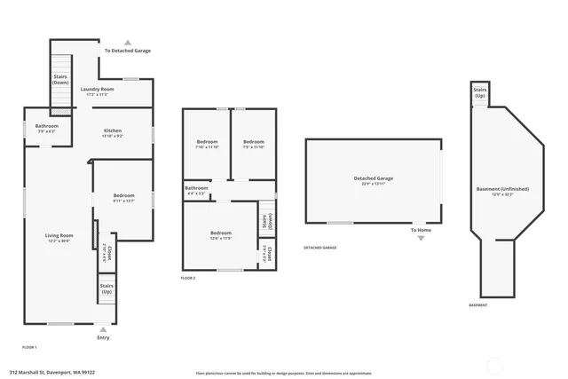 a view of a yard with furniture