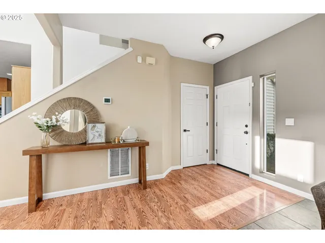 a view of kitchen and utility room
