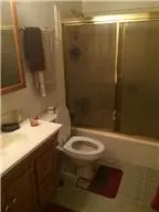 a bathroom with a sink and a toilet
