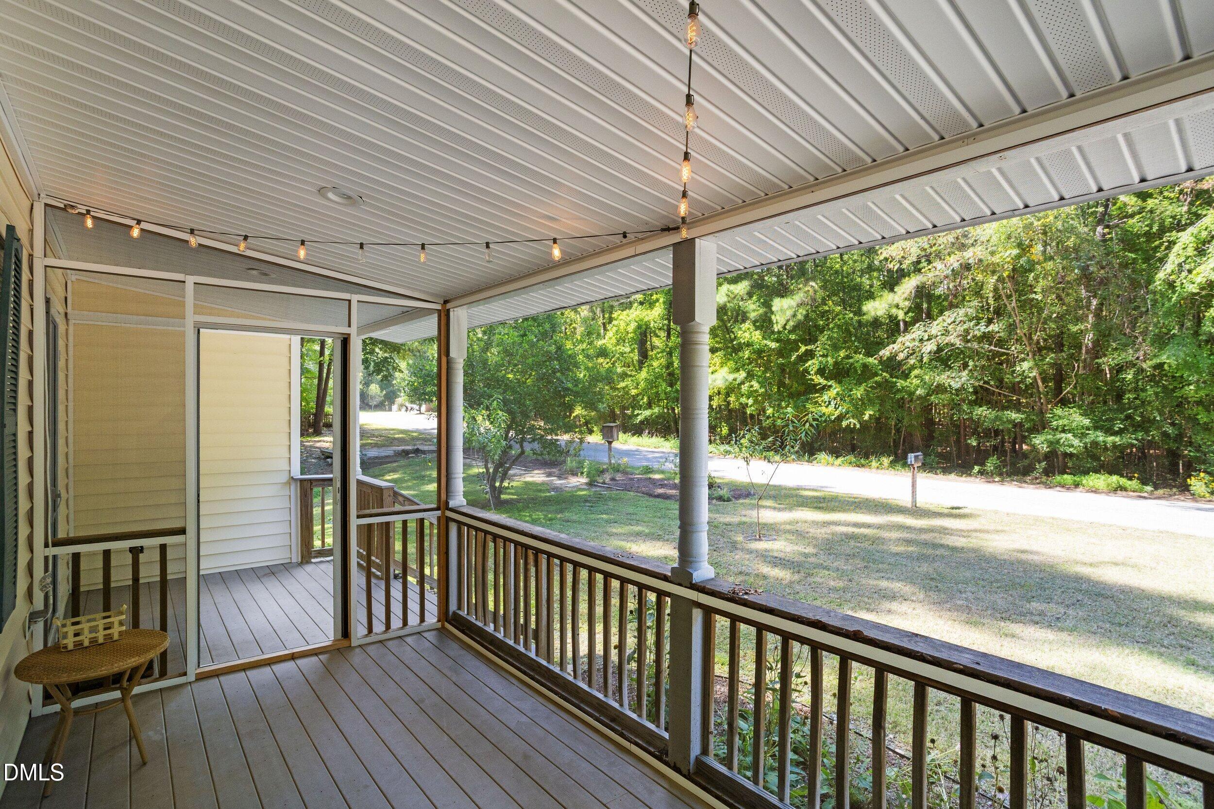 4409 Randall Road Durham, NC 27707 - Photo 4 of 33 View from the Screened Porch