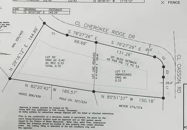 $43,900 | 109 Cherokee Ridge Drive, Unit 50, Ocoee, TN 37361