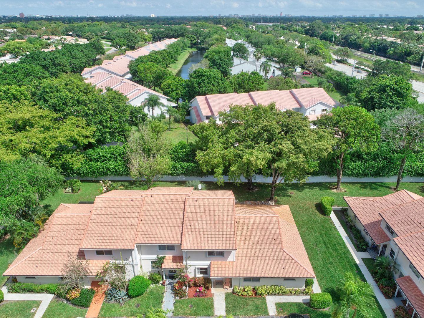 6304 Walk Circle, Unit 10 Boca Raton, FL 33433 - Photo 1 of 26 Walk Front aerial