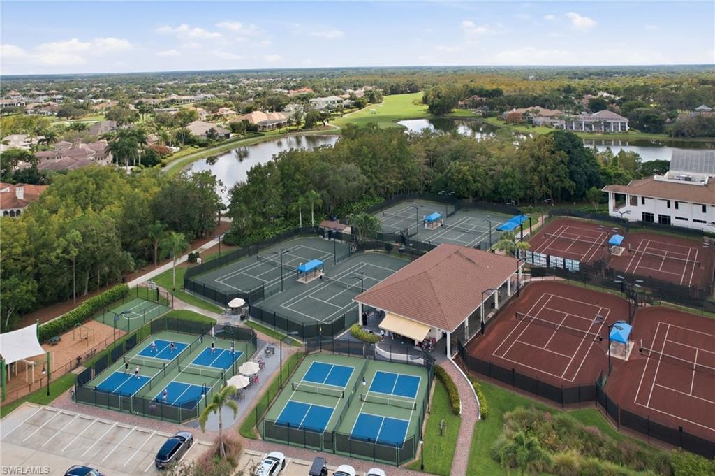 28920 Cavell Terrace Naples, FL 34119 - Photo 47 of 50 an aerial view of a house with a garden