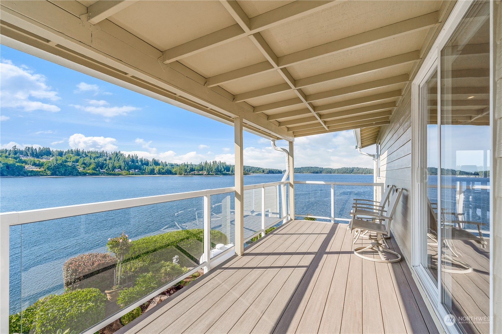 2942 Steamboat Island Road Northwest Olympia, WA 98502 - Photo 37 of 40 a view of balcony with couch