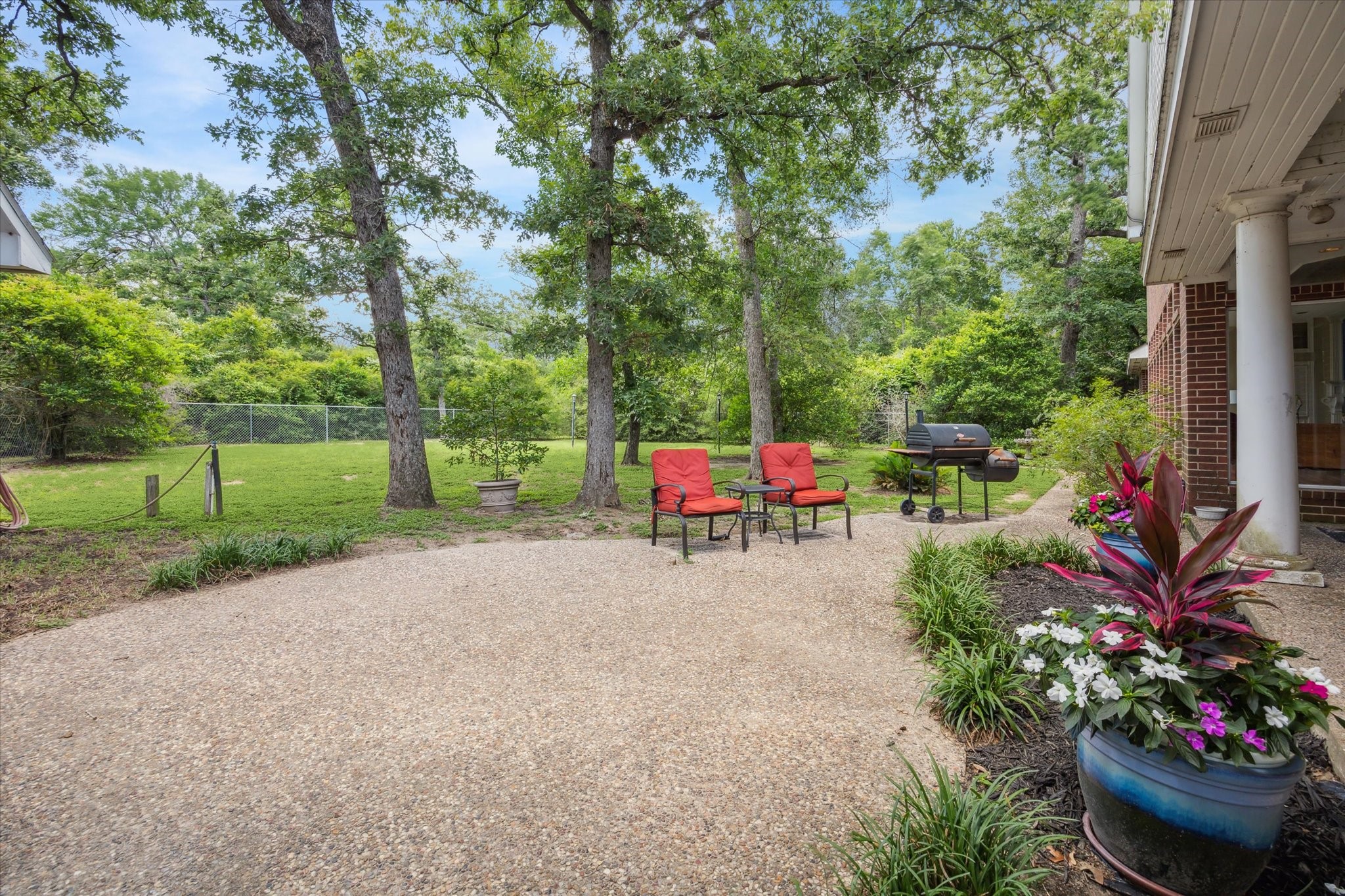 491 Oak Forest Road Bellville, TX 77418 - Photo 26 of 33 Back Patio
