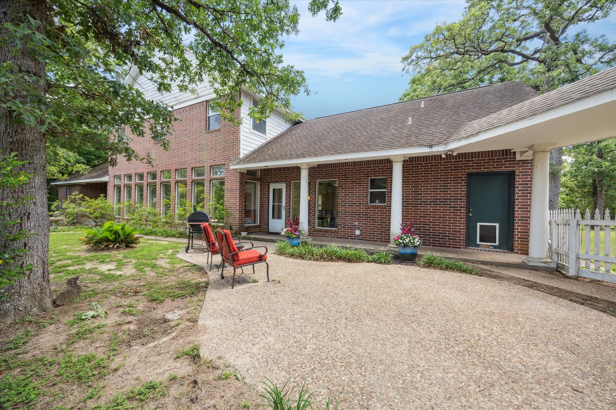 491 Oak Forest Road Bellville, TX 77418 - Photo 27 of 33 Back Patio