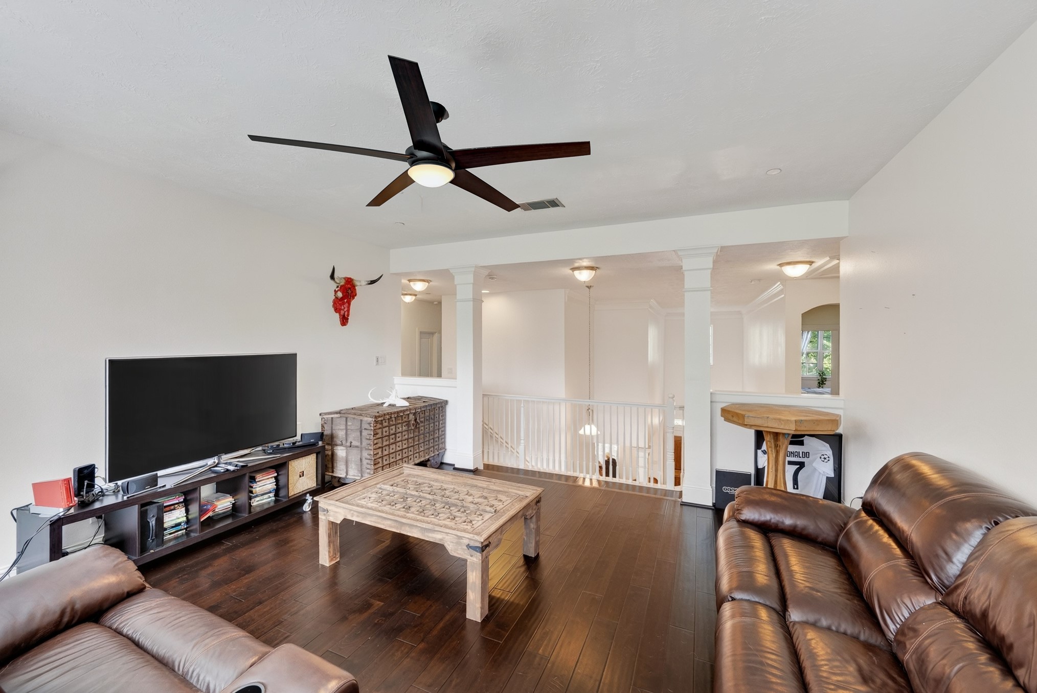 335 Voss Road Houston, TX 77024 - Photo 23 of 50 Upstairs theatre room.