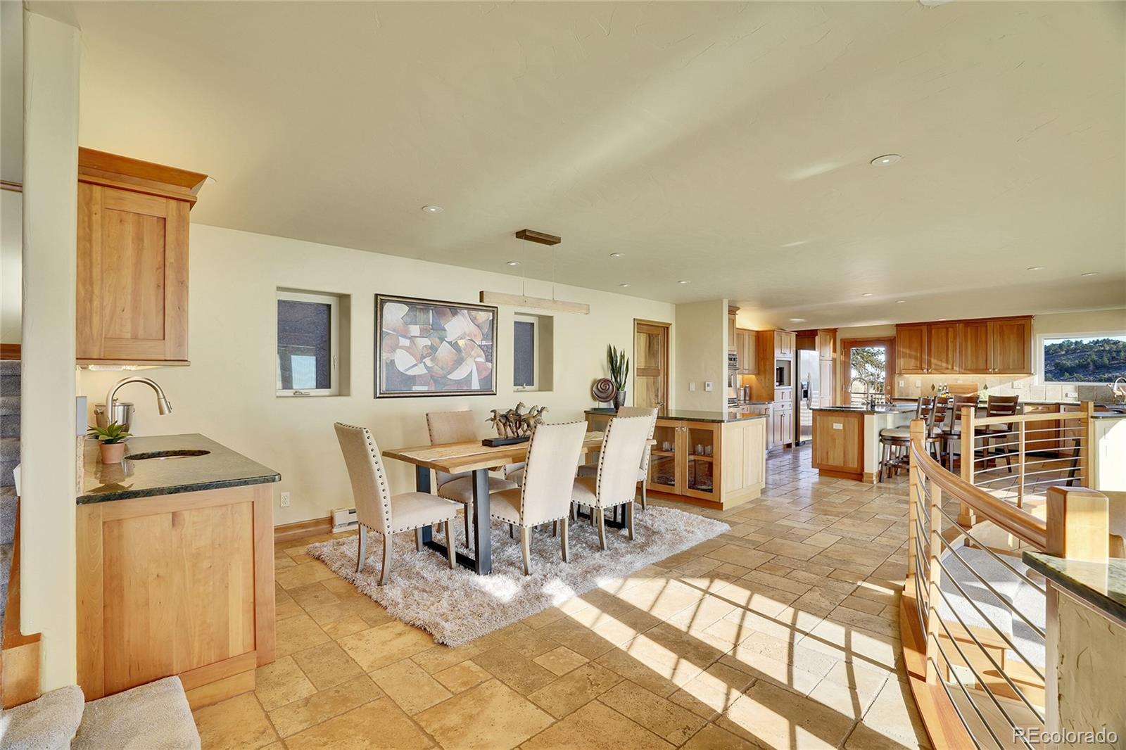 6057 Red Hill Road Boulder, CO 80302 - Photo 7 of 41 a view of a dining room with furniture