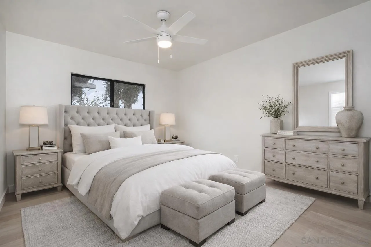 9213 Fenway Road Santee, CA 92071 - Photo 15 of 25 a bedroom with a bed and a dresser