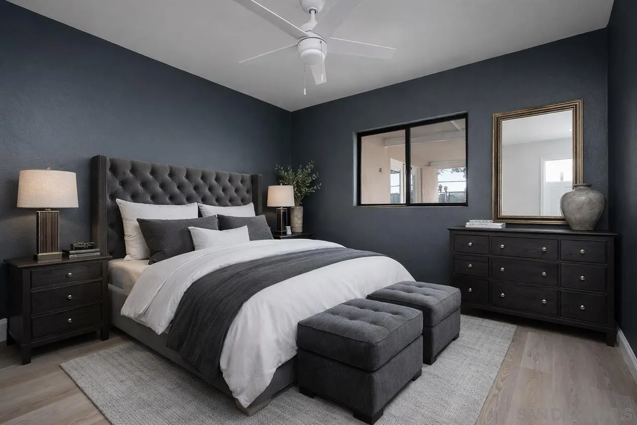 9213 Fenway Road Santee, CA 92071 - Photo 17 of 25 a bedroom with a bed and a dresser