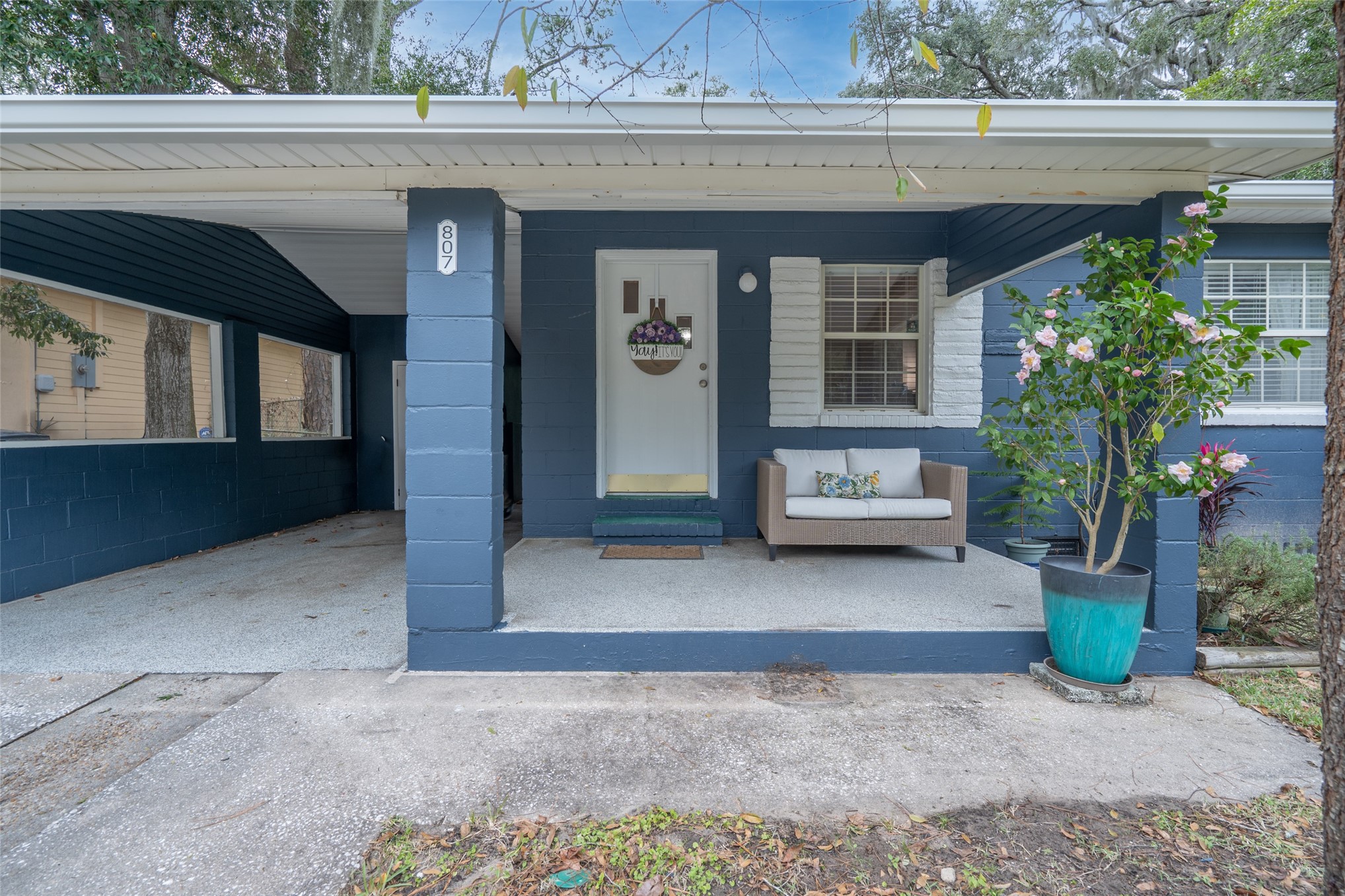 807 Stanley Drive Fernandina Beach, FL 32034 - Photo 5 of 30 a view of entrance gate of the house