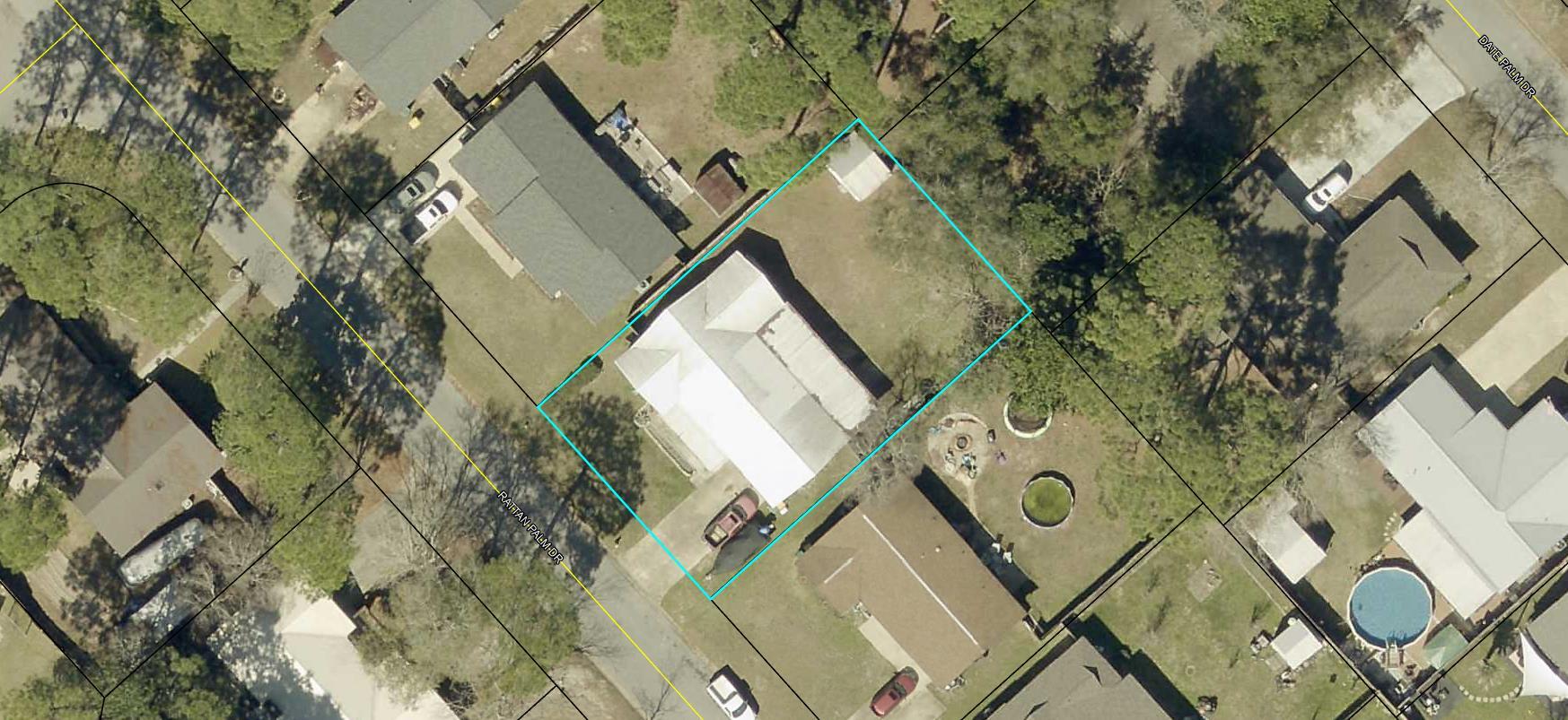 1811 Rattan Palm Drive Niceville, FL 32578 - Photo 57 of 57 Aerial View