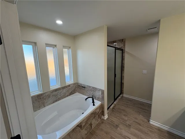 an empty room with window