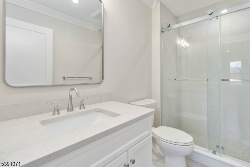 2 Whitman Drive Chatham, NJ 07928 - Photo 41 of 50 a bathroom with a sink toilet and shower