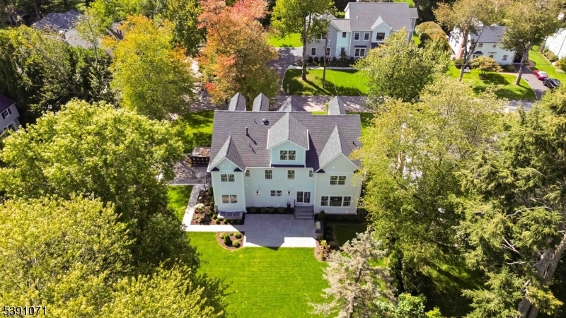 2 Whitman Drive Chatham, NJ 07928 - Photo 49 of 50 an aerial view of a house with a yard swimming pool and garden view