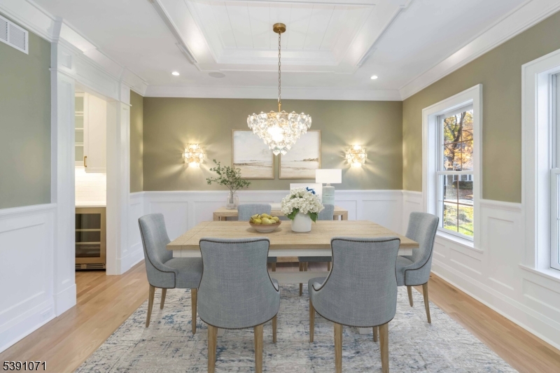 2 Whitman Drive Chatham, NJ 07928 - Photo 8 of 50 a view of a dining room with furniture window and wooden floor