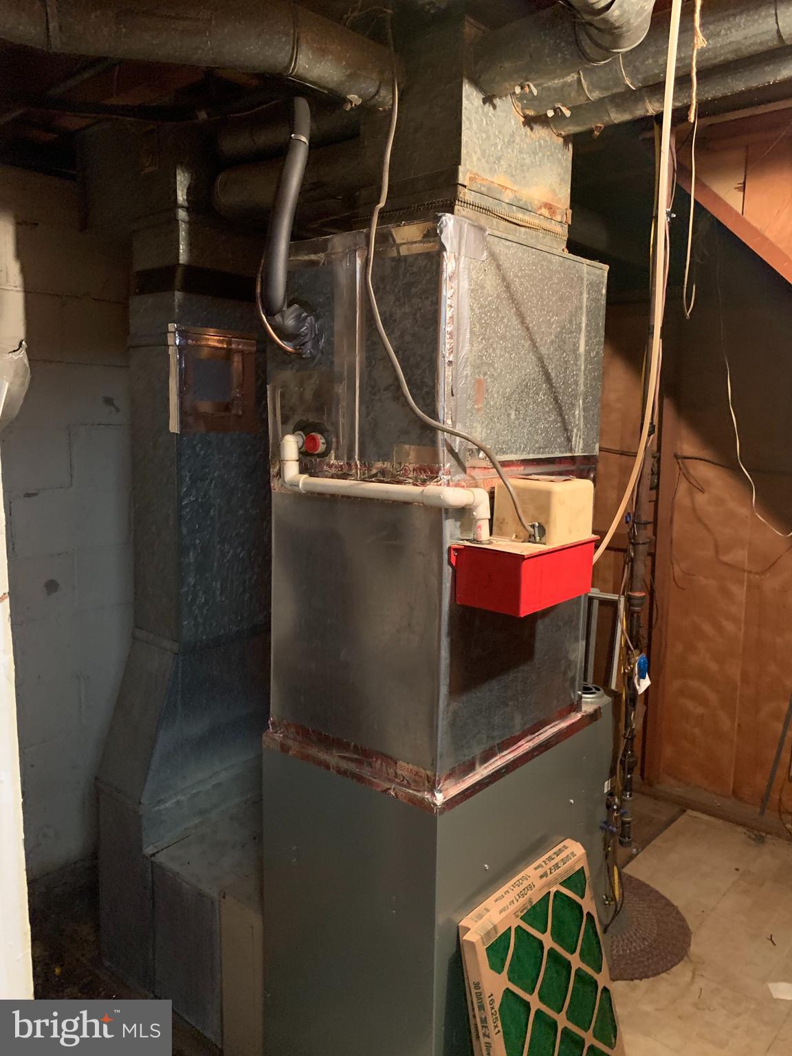 1434 Langford Road Gwynn Oak, MD 21207 - Photo 31 of 36 HVAC-Water Heater Room