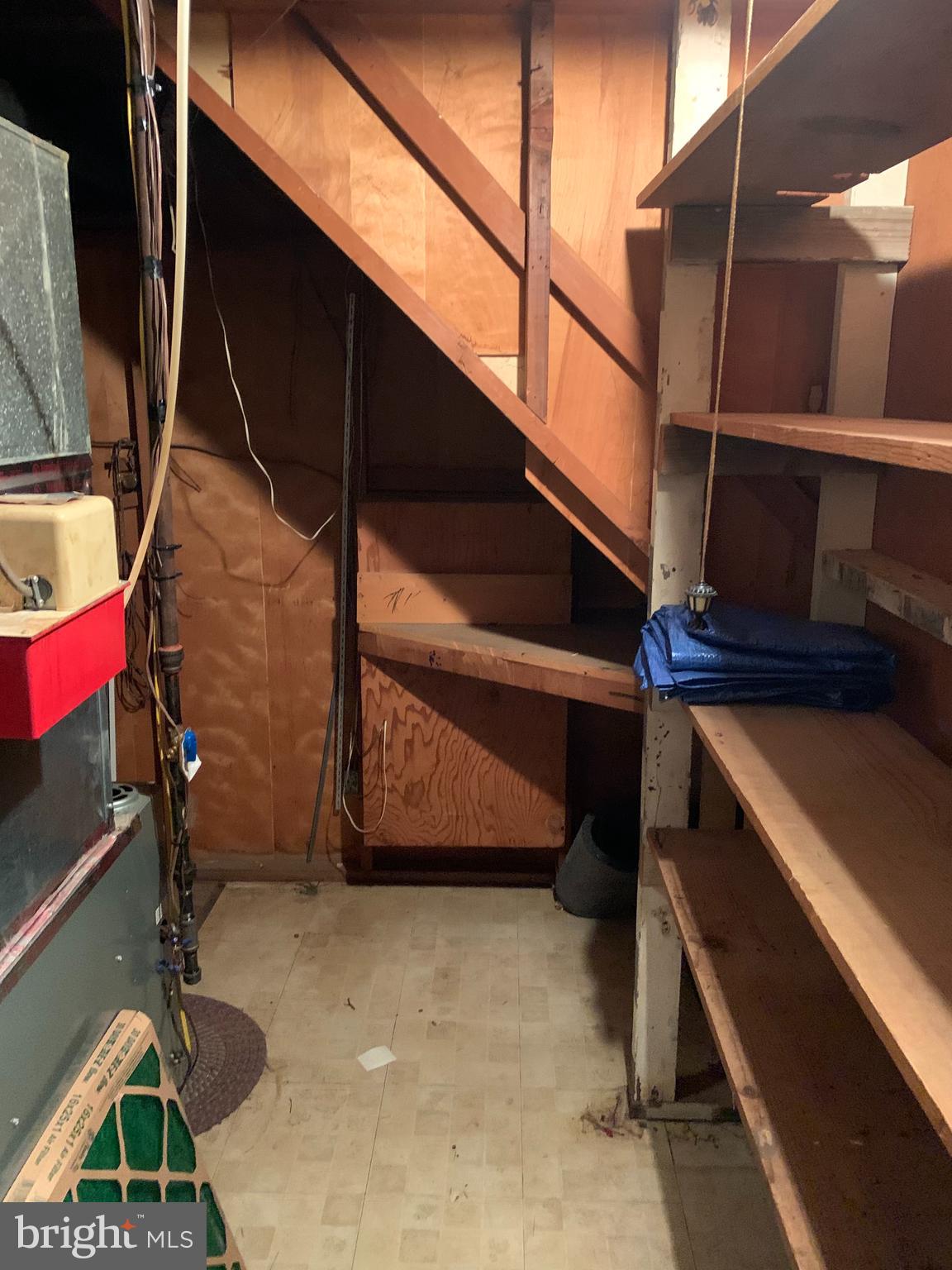 1434 Langford Road Gwynn Oak, MD 21207 - Photo 32 of 36 HVAC Room Storage Shelves
