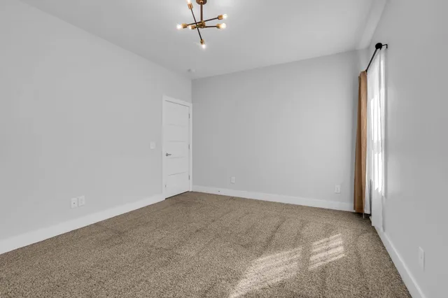 a utility room with a washer and dryer