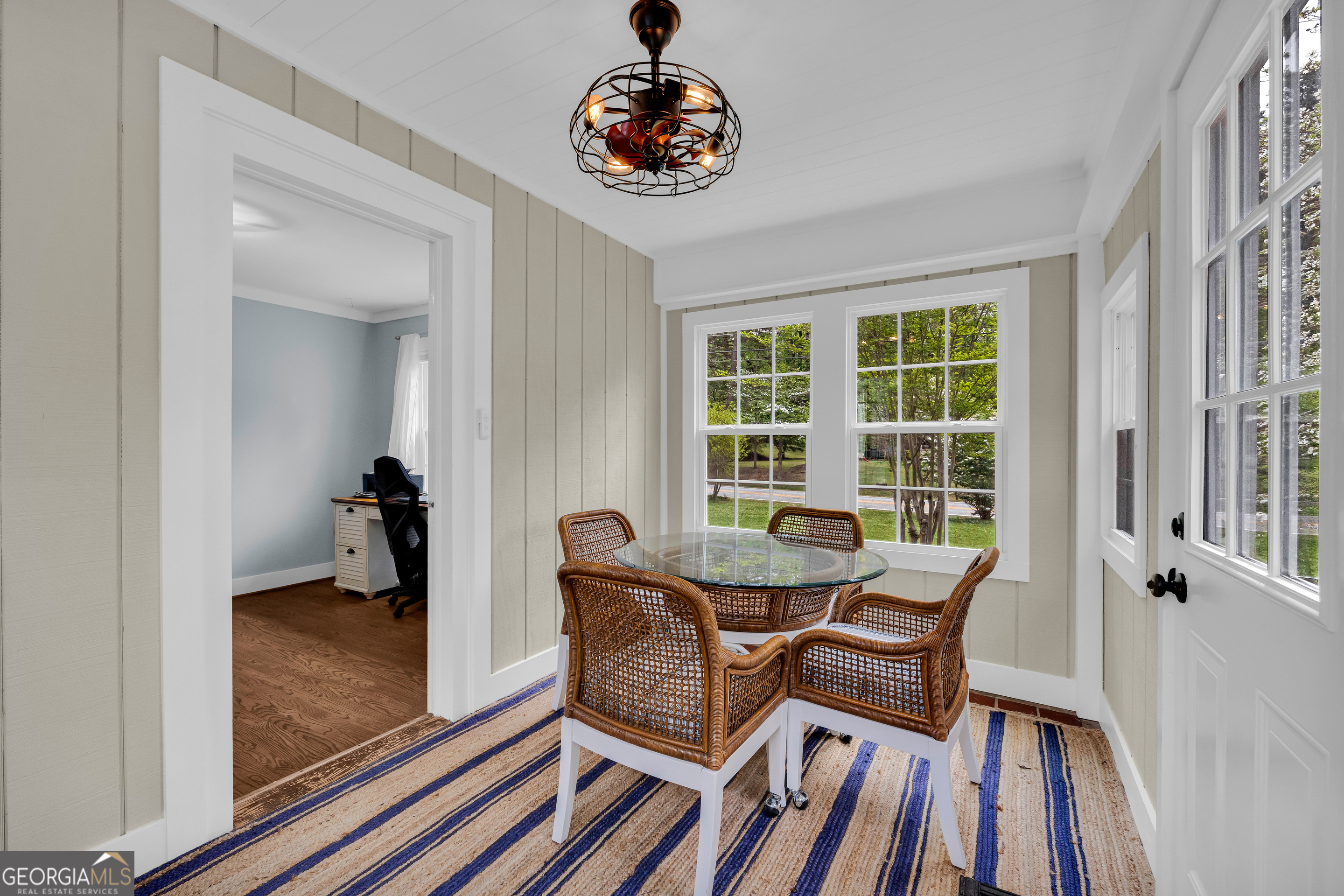 261 Oak Valley Road Toccoa, GA 30577 - Photo 22 of 52 a dining room with furniture and window