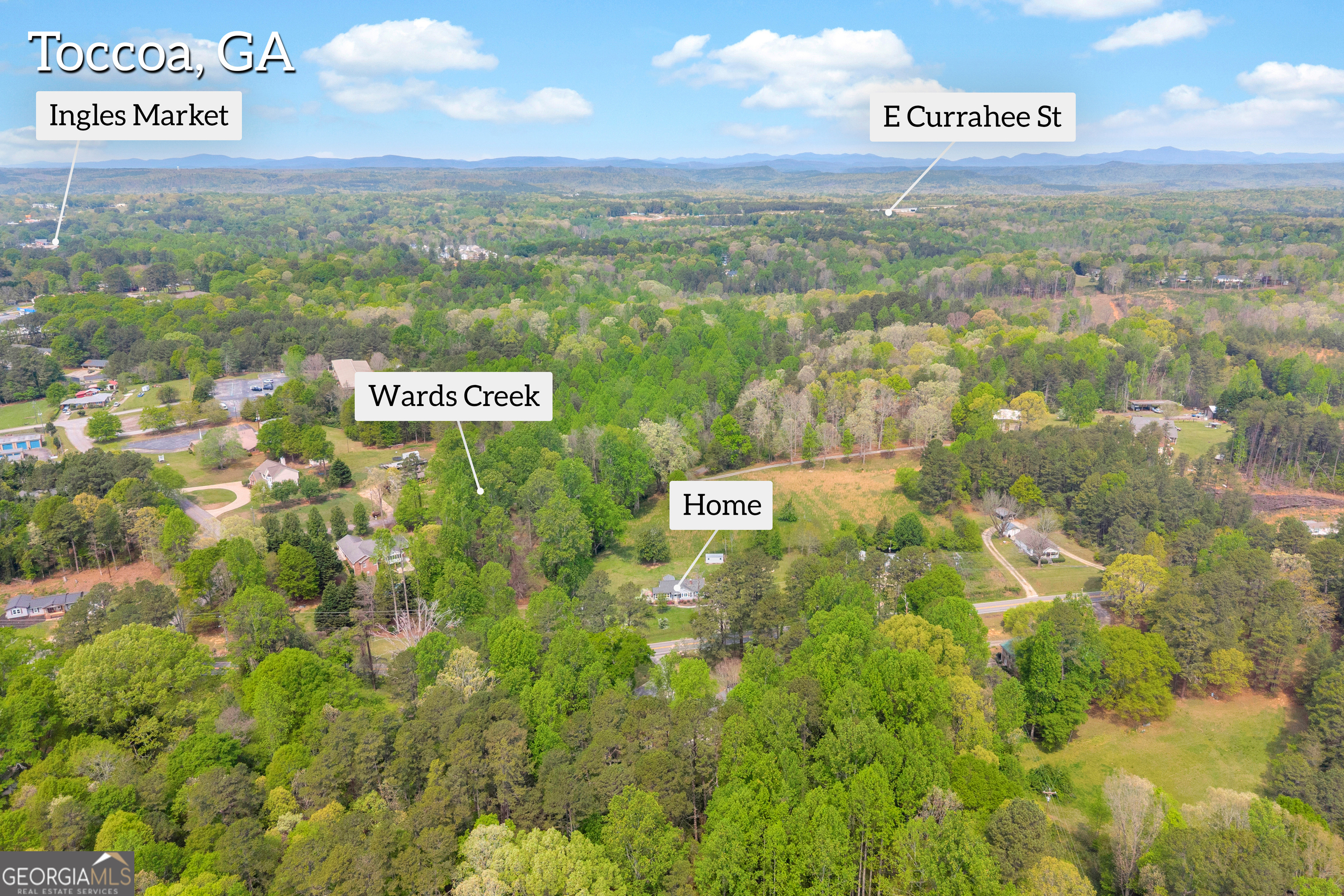 261 Oak Valley Road Toccoa, GA 30577 - Photo 45 of 52 a view of a sign