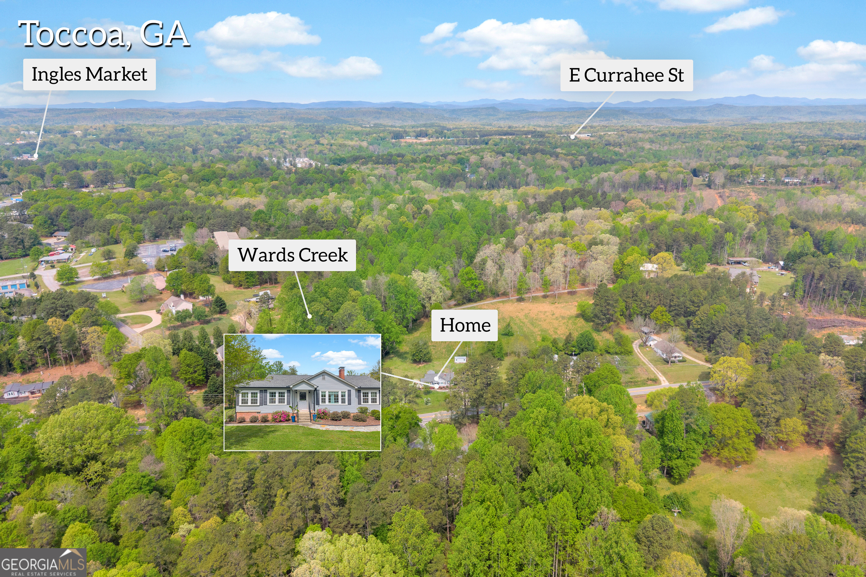 261 Oak Valley Road Toccoa, GA 30577 - Photo 47 of 52 a sign that is sitting on a field