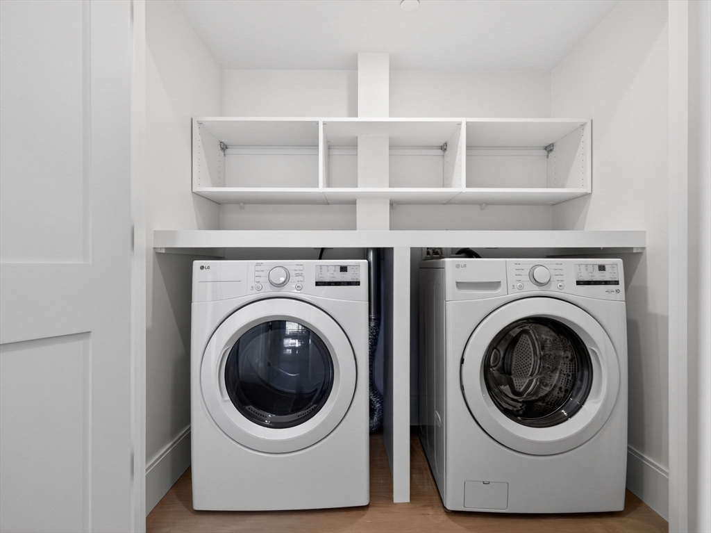 427 East 6th Street, Unit 1 Boston, MA 02127 - Photo 20 of 30 a utility room with dryer and washer