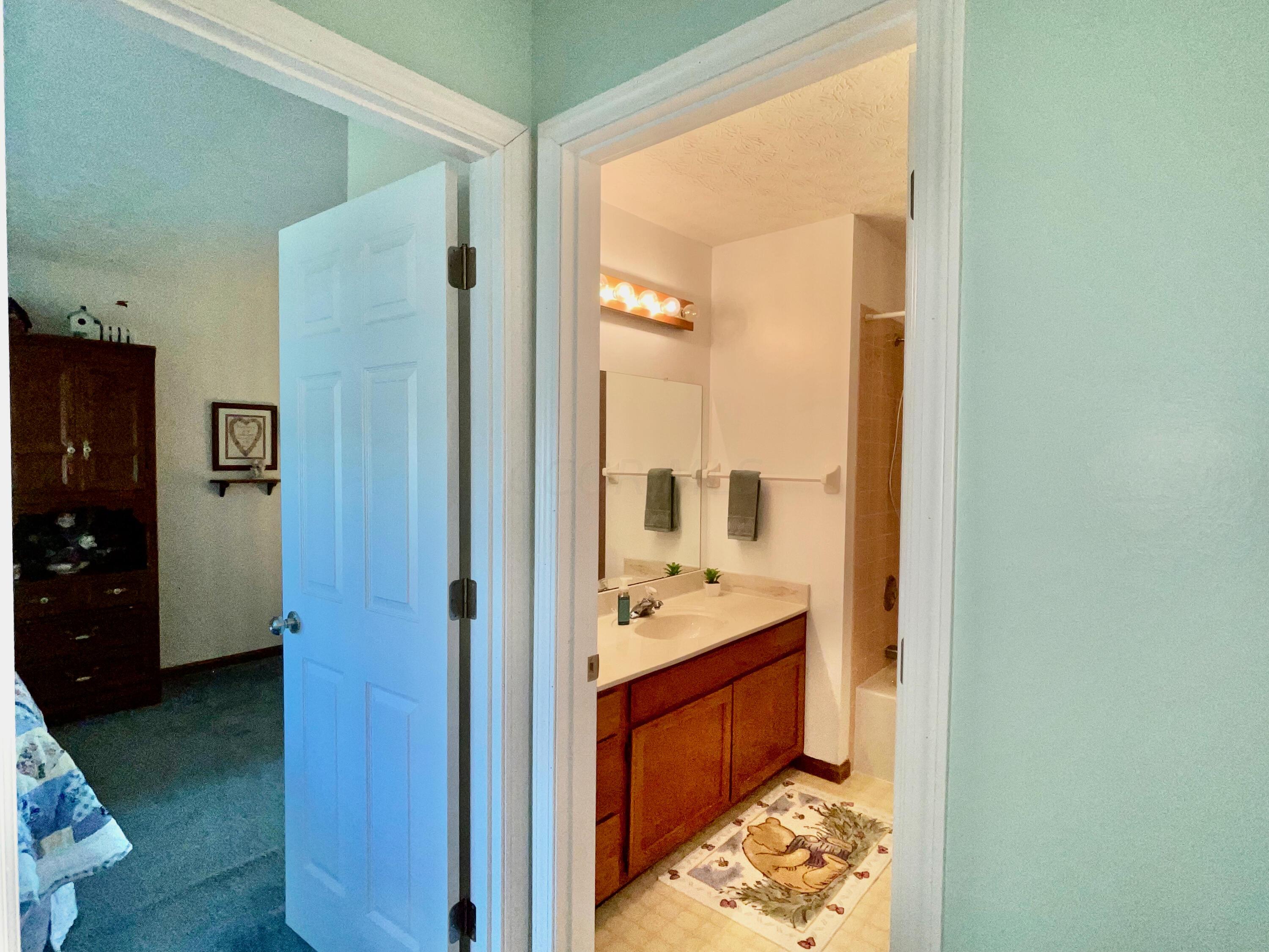 5294 Bressler Drive Hilliard, OH 43026 - Photo 26 of 45 A look into the hall bathroom.
