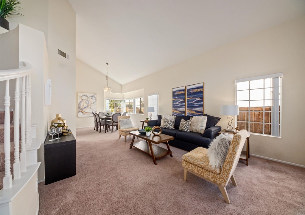 1593 Dawson Drive Vista, CA 92081 - Photo 7 of 40 a living room with furniture window and couch