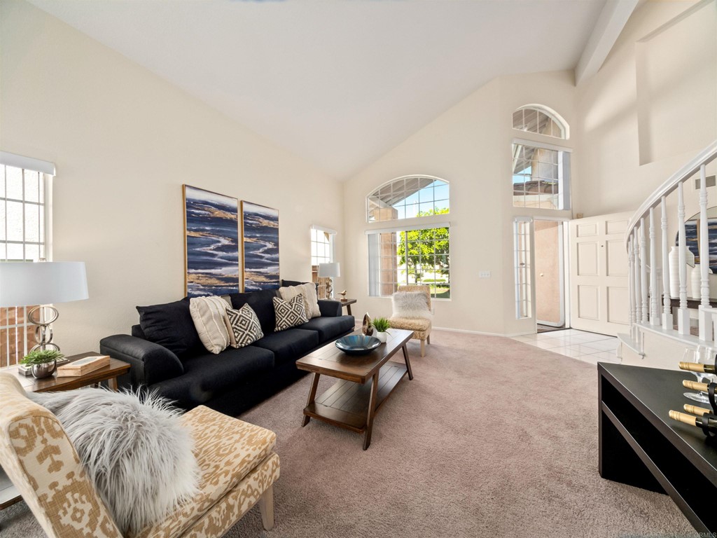 1593 Dawson Drive Vista, CA 92081 - Photo 8 of 40 a living room with furniture and a large window