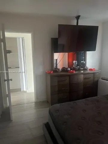 a living room with a fireplace