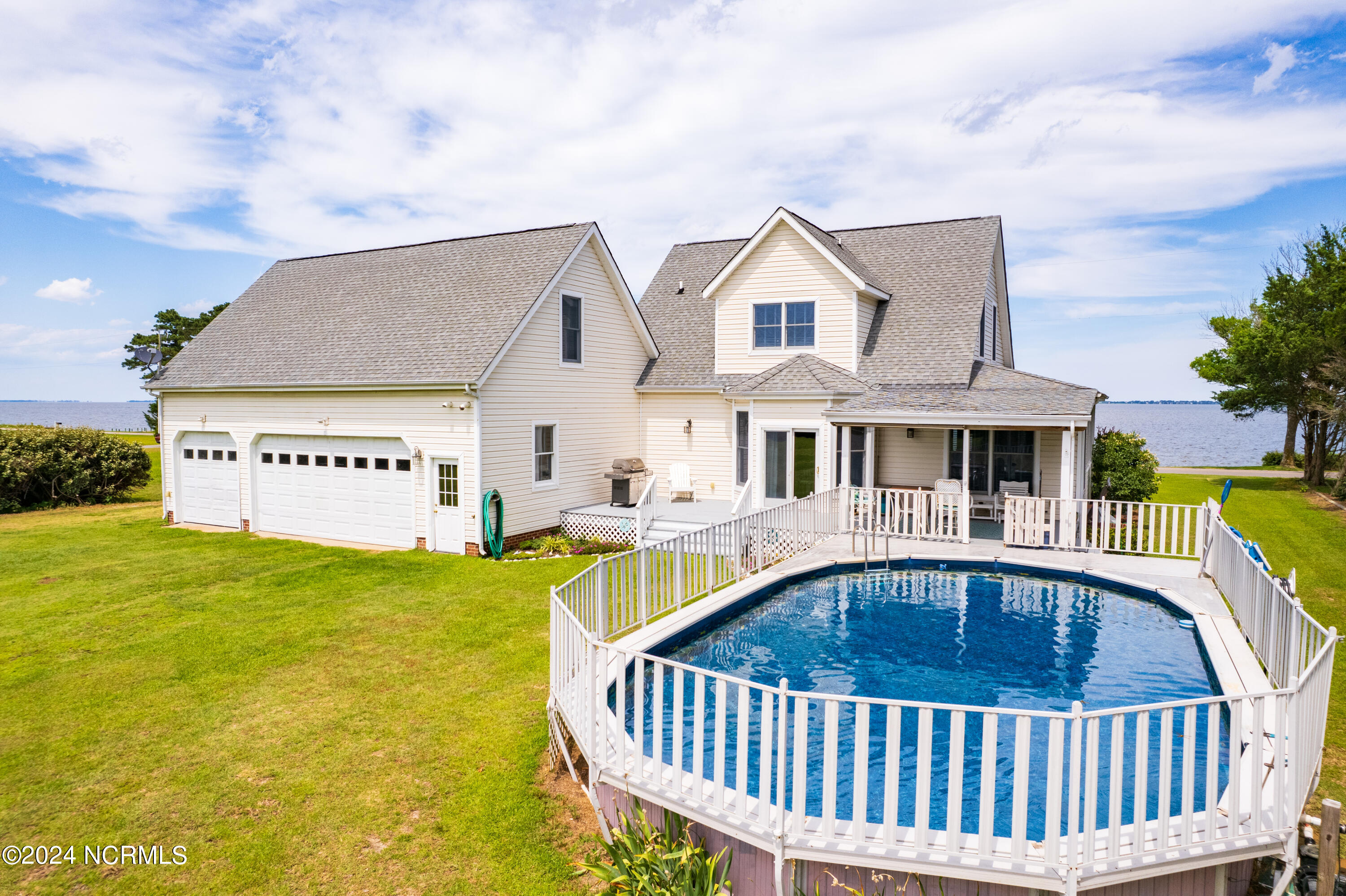 170 Narrow Shore Road Aydlett, NC 27916 - Photo 8 of 48 170 drone-16