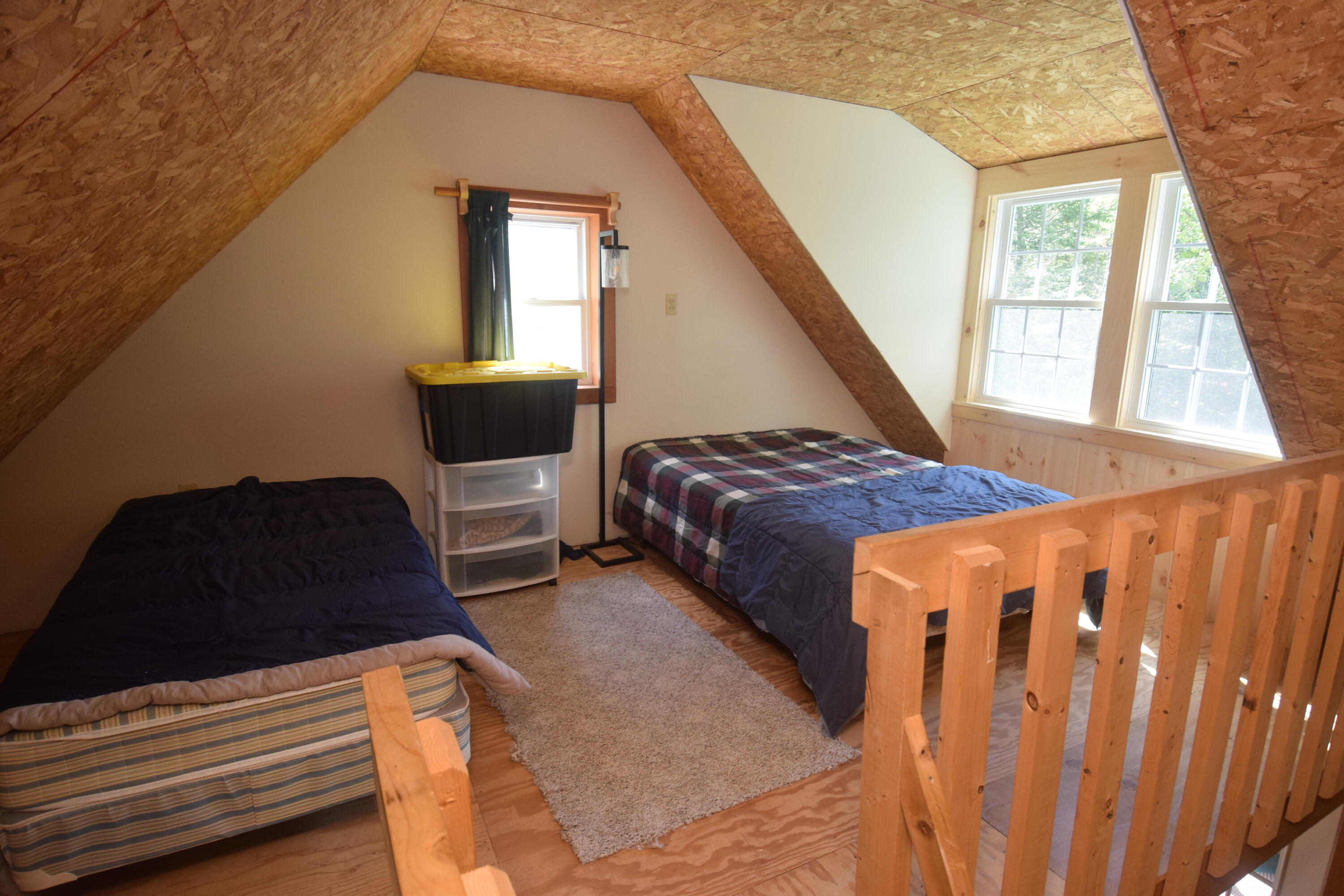 257 Sawyers Mills Road Starks, ME 04911 - Photo 15 of 37 Loft Bedroom