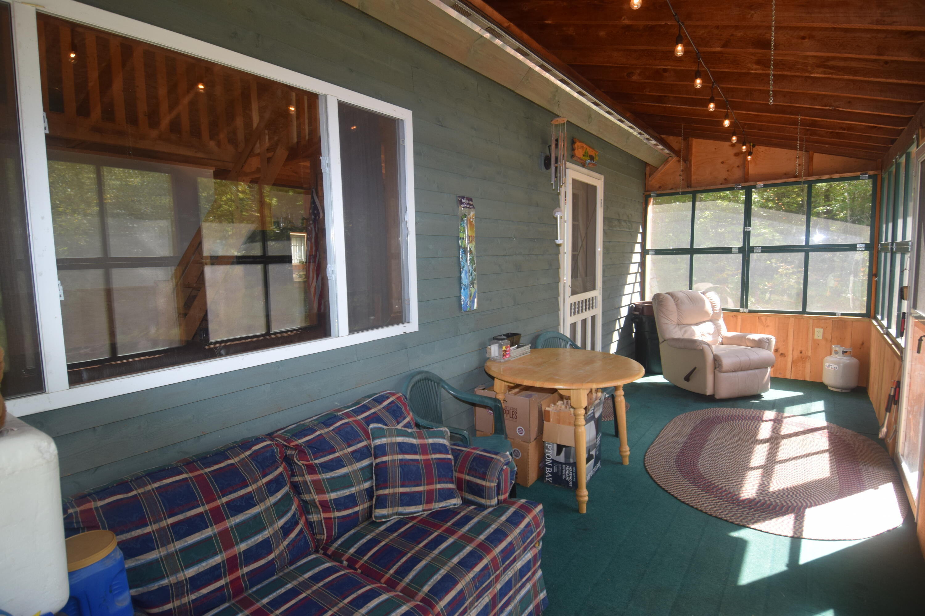 257 Sawyers Mills Road Starks, ME 04911 - Photo 3 of 37 3 Season Porch