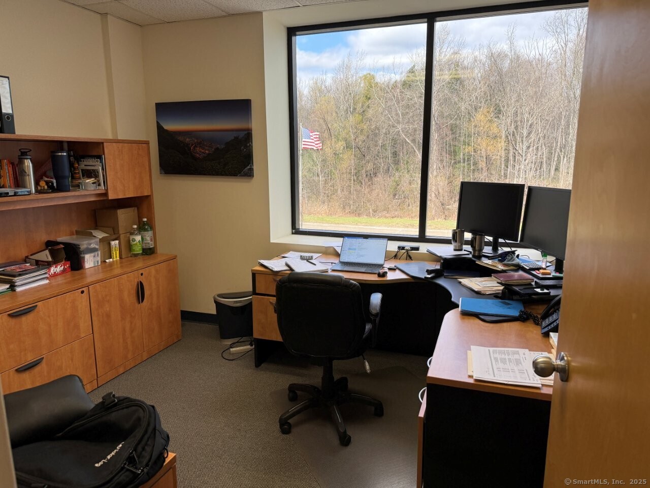 23 Francis J Clarke Circle Bethel, CT 06801 - Photo 5 of 7 a view of a workspace with furniture and a window