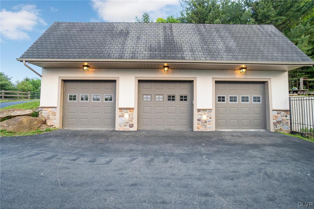 870 Stagecoach Road West Lehighton, PA 18235 - Photo 11 of 50 a view of a house with a garage