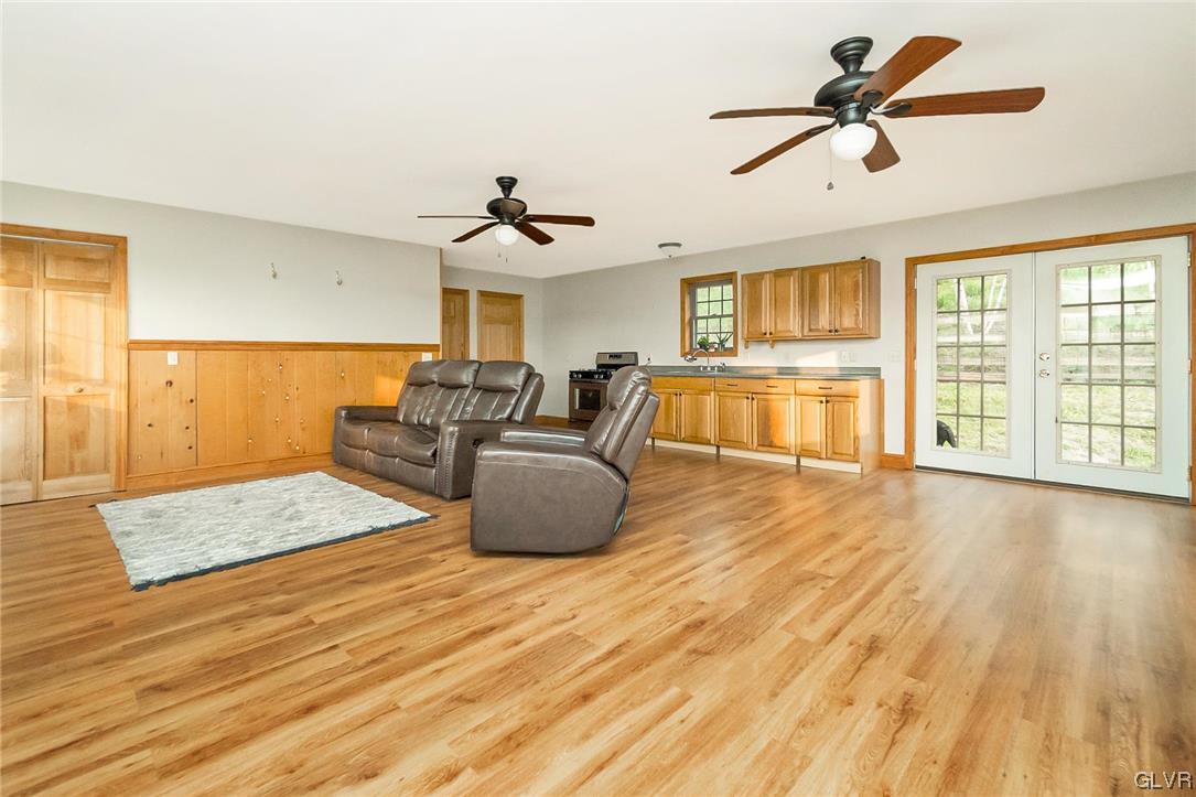 870 Stagecoach Road West Lehighton, PA 18235 - Photo 43 of 50 a living room with furniture and a wooden floor