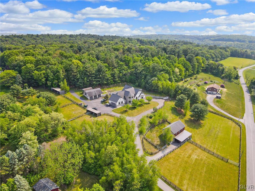 870 Stagecoach Road West Lehighton, PA 18235 - Photo 7 of 50 a aerial view of a house with a yard