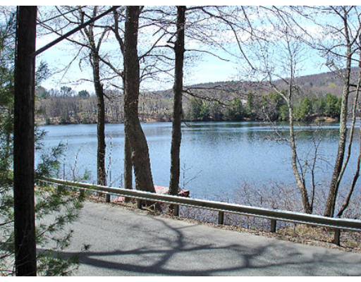 242 Buckland Road Ashfield, MA 01330 - Photo 6 of 7 a view of a lake from a window