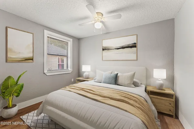 a house view with a outdoor space