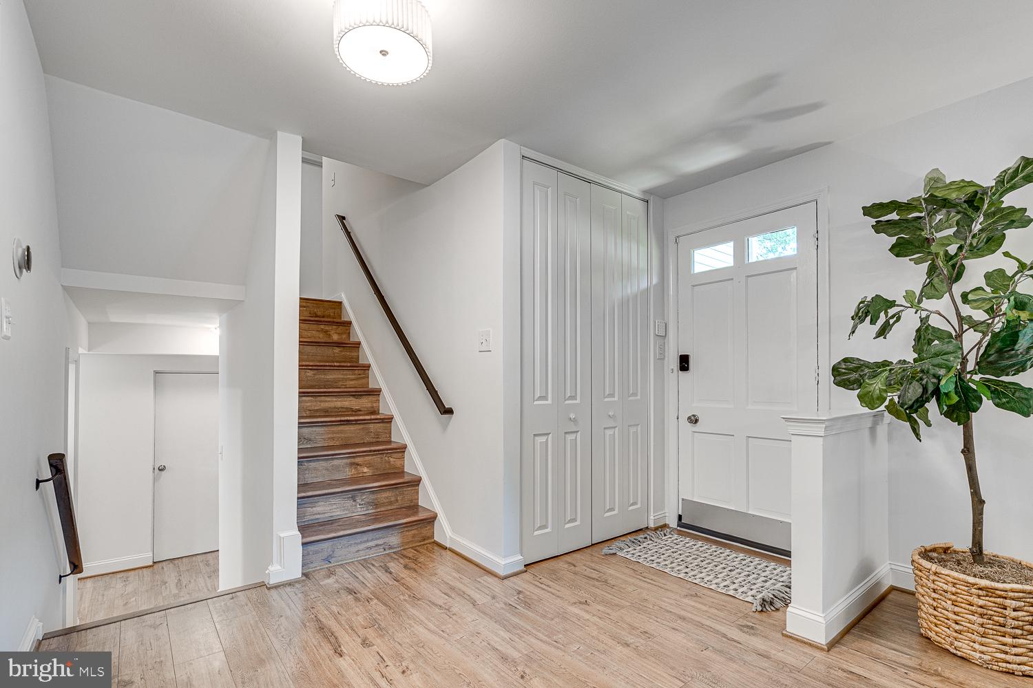 10197 Wavell Road Fairfax, VA 22032 - Photo 5 of 47 a view of entryway with wooden floor