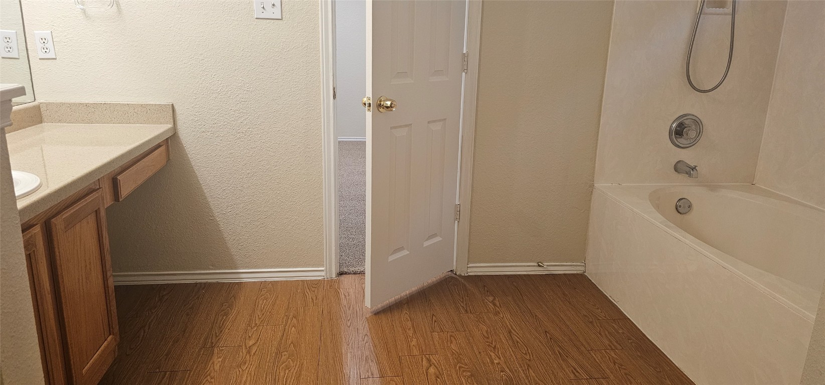 1840 Wallin Loop Round Rock, TX 78664 - Photo 17 of 17 a bathroom with a sink and a shower