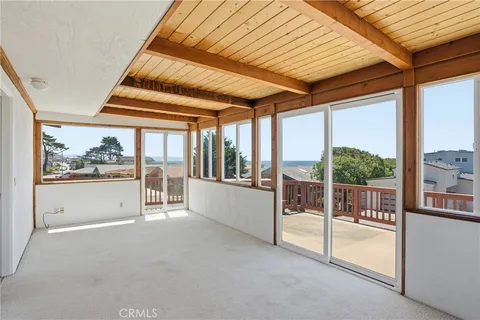 a view of an empty room with window